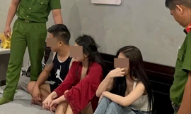  Người đàn ông cùng 2 thiếu nữ phê ma túy 'bay lắc' trong phòng ngủ