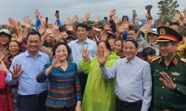 Chủ tịch nước Lương Cường dự Ngày hội Đại đoàn kết tại Đà Nẵng