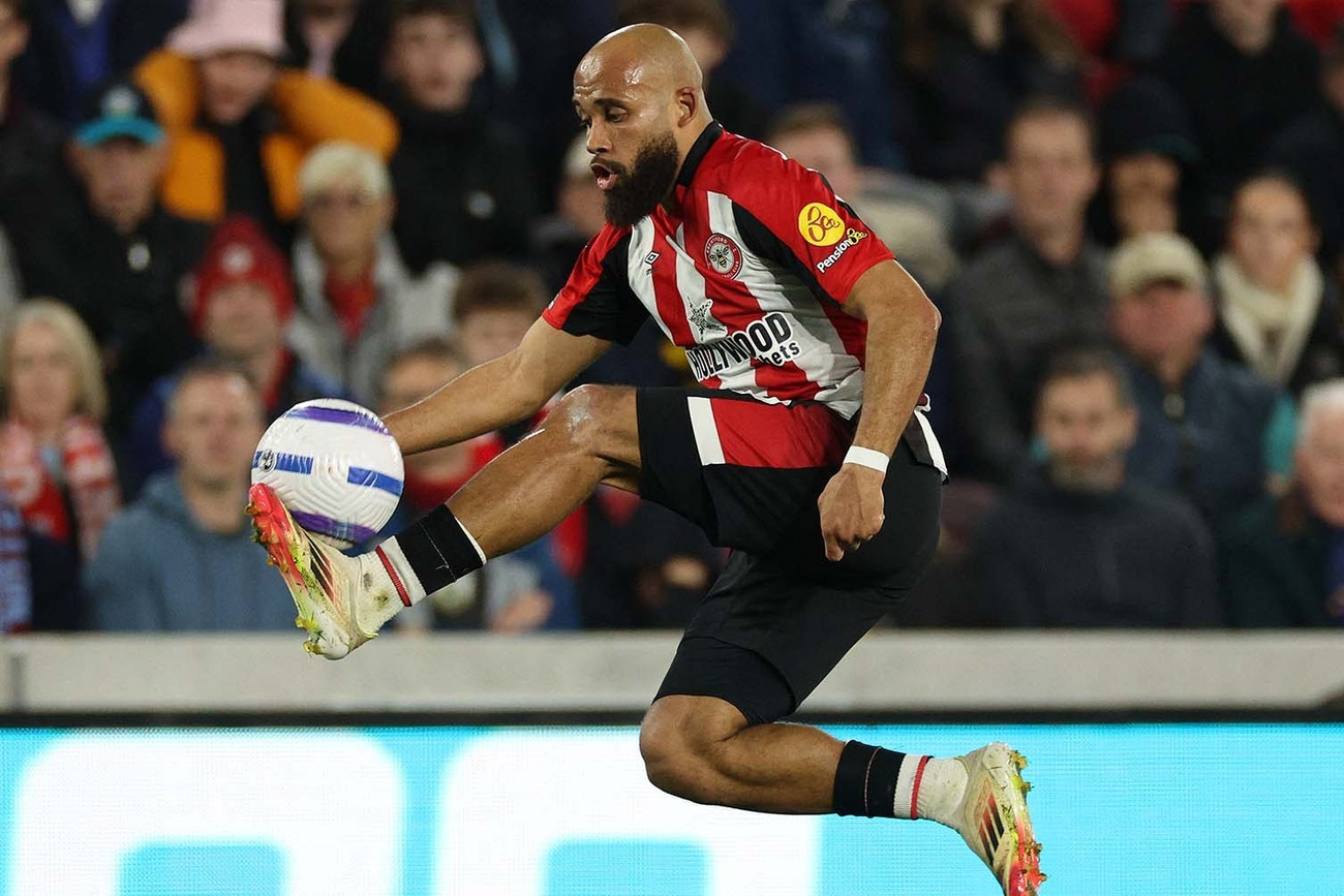Mbeumo đã ghi 70 bàn trong 6 mùa chơi cho Brentford. bryan-mbeumo.jpg