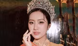 Hoa hậu Hà Trúc Linh lộng lẫy tham dự chương trình Đắk Lắk - Âm vang ngày mới