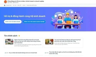 Cơ quan Thuế chuyên mục riêng hỗ trợ và đồng hành cùng hộ kinh doanh. 