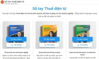 Cục Thuế giới thiệu bộ 3 cuốn Sổ tay điện tử hỗ trợ người nộp thuế.