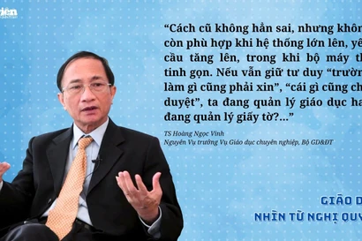Hiện đại hóa quản trị cơ sở giáo dục cấp xã, phường: Đã đến lúc trường học thôi cảnh 'cái gì cũng phải xin'