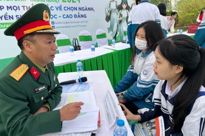 Lần đầu tiên Bộ Quốc phòng tổ chức kì thi riêng để tuyển sinh hệ quân sự