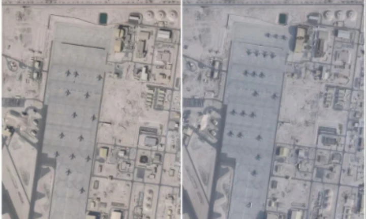 Ảnh vệ tinh tiết lộ Mỹ tăng cường khí tài tại Trung Đông giữa lúc căng thẳng với Iran