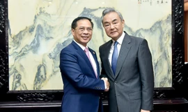 Phó Thủ tướng Bùi Thanh Sơn hội đàm với Bộ trưởng Ngoại giao Trung Quốc 