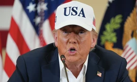 Tổng thống Mỹ Donald Trump. (Ảnh: AP)