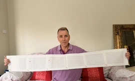 Người đàn ông có tên dài 6 trang giấy, mất 20 phút mới đọc xong