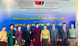 Phu nhân Tổng Bí thư dự khai mạc Tuần phim Việt Nam tại Lào