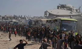 Người dân Gaza ngậm ngùi dù bom đã ngừng rơi