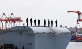 Đón tàu sân bay Anh, Nhật Bản ca ngợi quan hệ an ninh ‘chưa từng có’