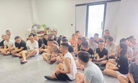 Nhiều người nước ngoài bị bắt trong chiến dịch truy quét của Campuchia. (Ảnh: Khmer Times)