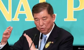 Thủ tướng Nhật Bản Shigeru Ishiba. (Ảnh: AP)