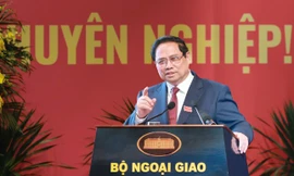 Thủ tướng Phạm Minh Chính phát biểu tại Đại hội. Ảnh: Như Ý