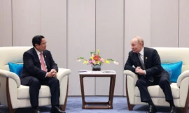 Thủ tướng Phạm Minh Chính hội kiến Tổng thống Nga Putin