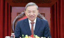 Tổng Bí thư Tô Lâm điện đàm với Chủ tịch Đảng Nhân dân Campuchia Hun Sen