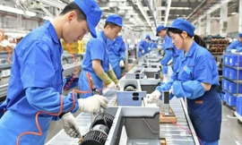 Bên trong một nhà máy sản xuất ở Trung Quốc. (Ảnh: Getty)