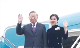 Tổng Bí thư Tô Lâm và Phu nhân lên đường thăm cấp Nhà nước tới Lào