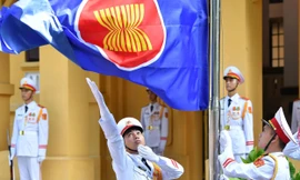 Lễ thượng cờ kỷ niệm 58 năm thành lập ASEAN