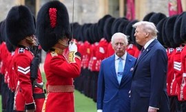 Vua Charles III đón Tổng thống Mỹ Trump bằng cỗ xe đặc biệt