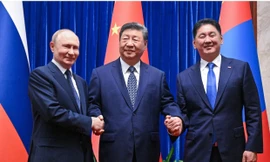 Trung Quốc và Nga lần đầu tập trận chung với Mông Cổ