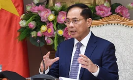 Việt - Lào trao đổi tình hình khu vực và quốc tế 