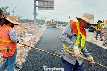 Hàng loạt công trình giao thông trọng điểm tại Hà Nội thi công xuyên Tết