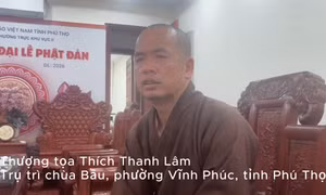 Thượng tọa Thích Thanh Lâm nói gì về việc bé trai bị đánh như thời trung cổ tại chùa?