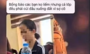 Xác minh thông tin giáo viên bị tố bắt 35 học sinh liếm đất ở Phú Thọ