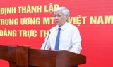 Công bố quyết định nhân sự lãnh đạo Đảng uỷ Cơ quan Ủy ban Trung ương MTTQ Việt Nam