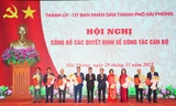 Hải Phòng điều động, bổ nhiệm nhiều cán bộ chủ chốt 