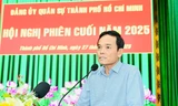 Bí thư TPHCM: Lực lượng vũ trang, các địa phương sẵn sàng ứng phó với thiên tai, dịch bệnh