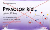 Thu hồi toàn quốc lô thuốc Cốm pha hỗn dịch uống Pyfaclor Kid