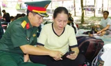 Sáng kiến giúp người nhà đăng ký thăm quân nhân trực tuyến