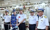 Chính ủy Hải quân kiểm tra chế độ sẵn sàng chiến đấu của bộ đội