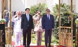 Lễ đón Chủ tịch nước Lương Cường thăm cấp Nhà nước Cộng hòa Arab Ai Cập