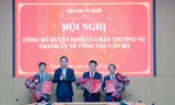 Công bố quyết định của Ban Thường vụ Thành ủy Huế về công tác cán bộ
