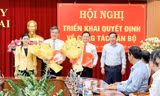 Công bố quyết định của Ban Thường vụ Tỉnh ủy Đồng Nai về công tác cán bộ