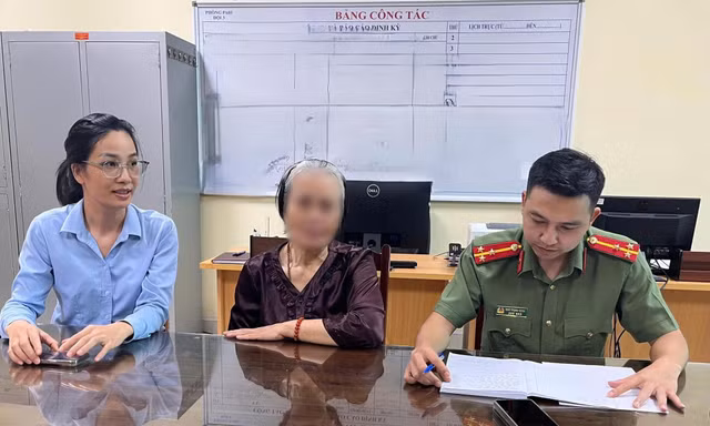 Kịp thời can ngăn cụ bà chuyển 450 triệu đồng cho đối tượng lừa đảo