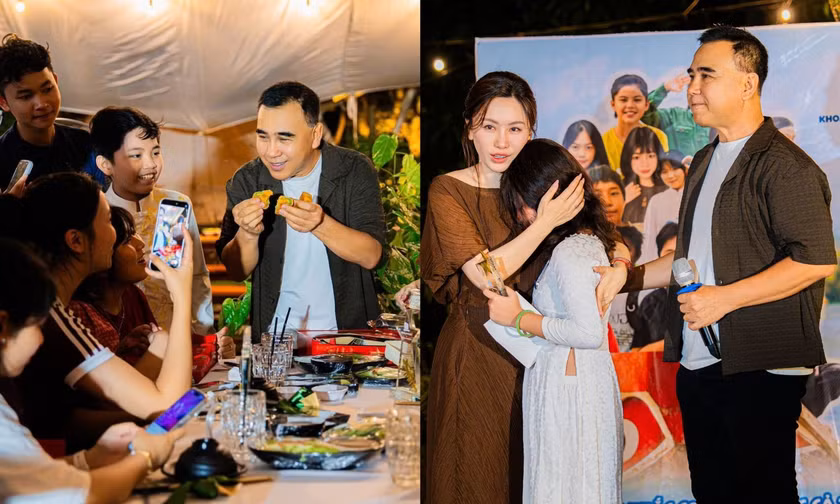 MC Quyền Linh trao quà Trung thu cho bệnh nhi, bật khóc trước các "chiến binh"