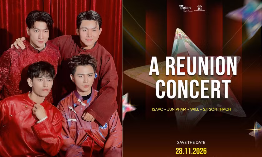 365daband tái hợp sau 10 năm, 4 thành viên cùng trở lại trong một concert