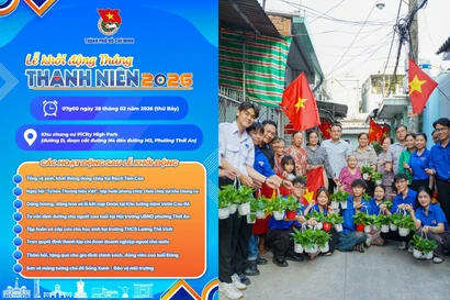 Tháng Thanh niên 2026: Tuổi trẻ TP.HCM đổi mới mạnh mẽ phương thức hoạt động của Đoàn