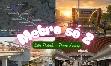 TP.HCM: Tuyến Metro số 2 đi qua 14 phường, sẽ là điểm check-in "đỉnh nóc" 
