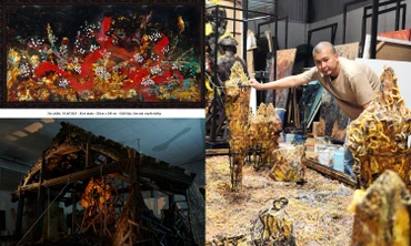 Lộ diện tác phẩm nghệ thuật của Việt Nam tham dự "thế vận hội mỹ thuật" ở Ý