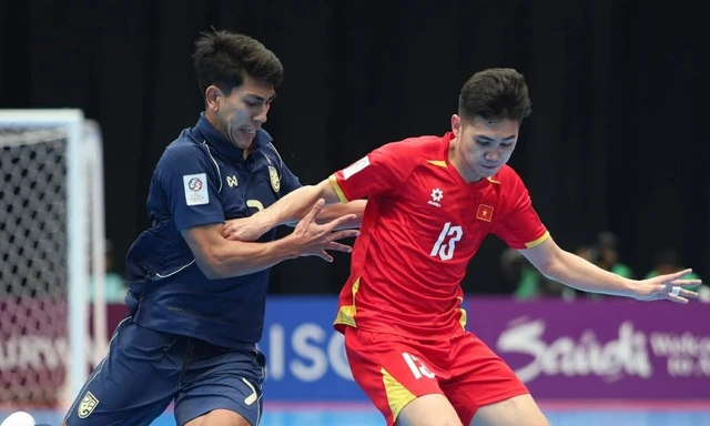 Đội tuyển futsal Việt Nam gặp chủ nhà Indonesia ở tứ kết giải châu Á