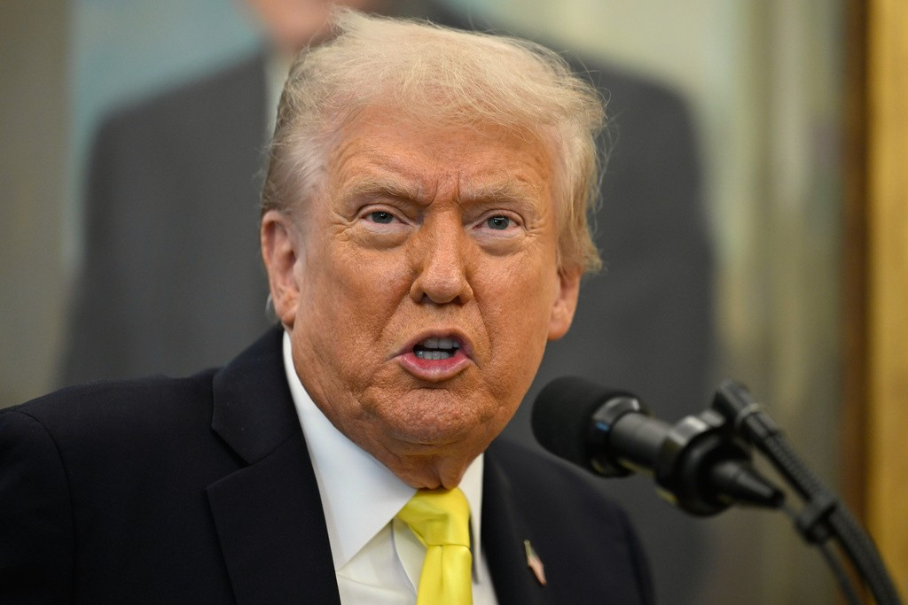 Tổng thống Mỹ Donald Trump. (Ảnh: AP) ap25288732952216.jpg