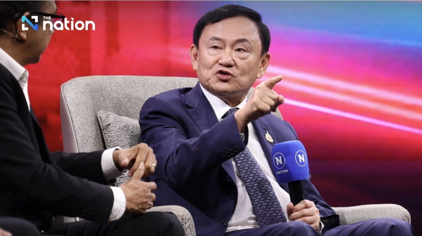 Cựu Thủ tướng Thaksin Shinawatra. (Ảnh: The Nation) thaksin.jpg