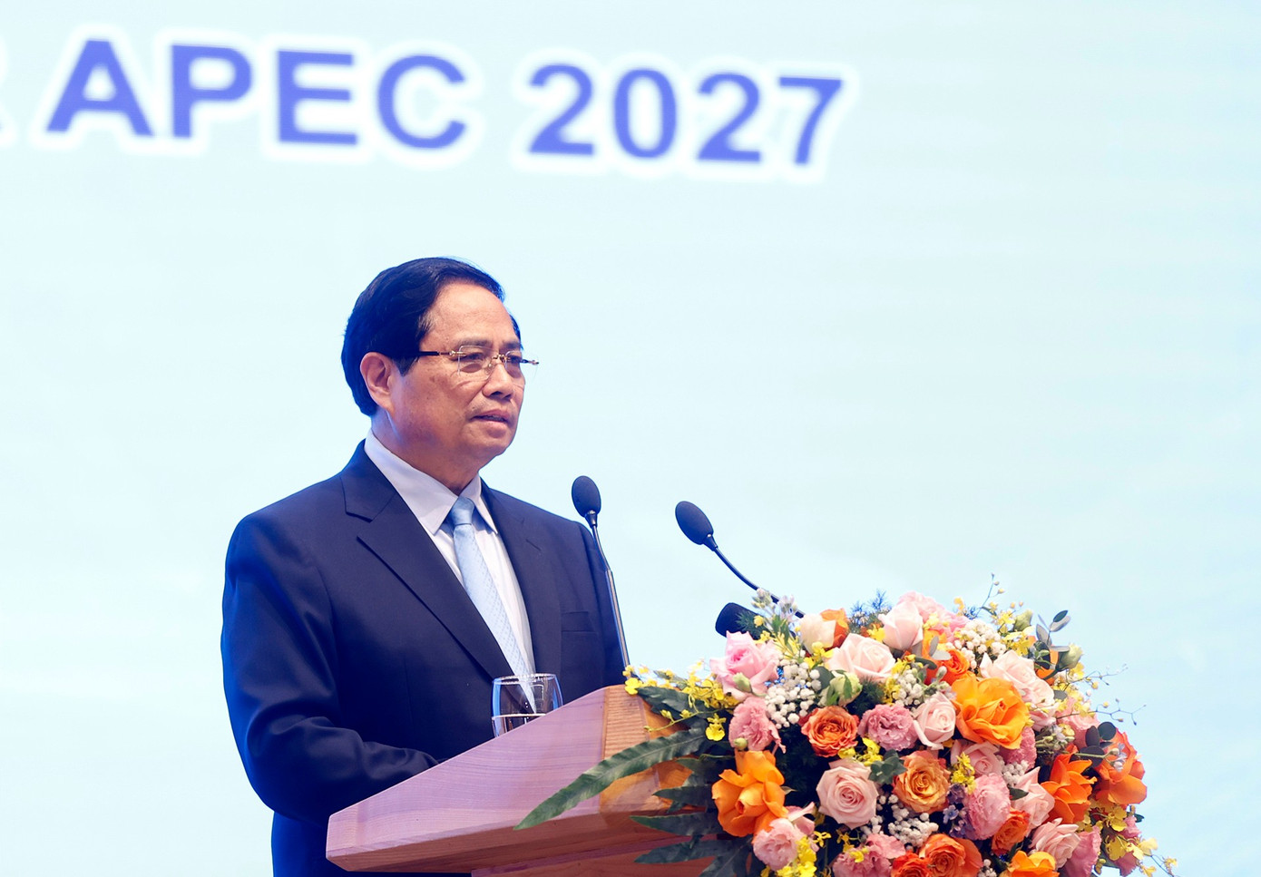 Thủ tướng Phạm Minh Chính phát biểu tại lễ công bố.