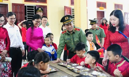 Bộ Công an xây trường học hơn 70 tỷ đồng ở Nghệ An