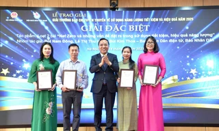 40 tác phẩm đoạt Giải Báo chí tuyên truyền về sử dụng năng lượng tiết kiệm, hiệu quả năm 2025
